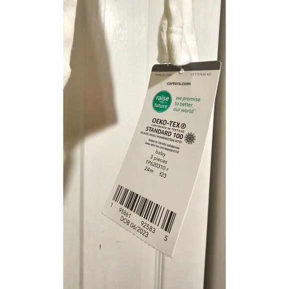 Carter's Ladybug Costume 24M Bubble Tunic Long Sleeve Tee Leggings Halloween NEW - Picture 6 of 8